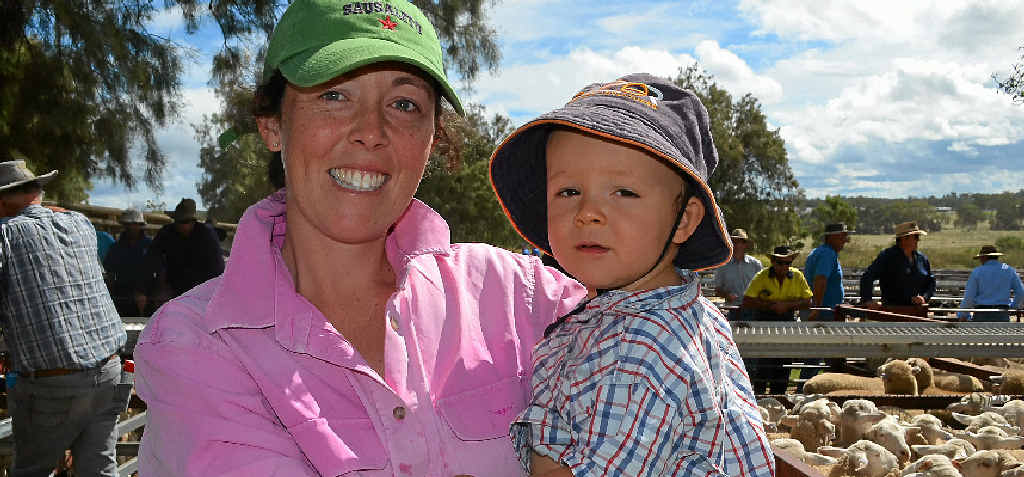 IN THE BLOOD: Sarah McMeniman (with son Max) knew she would be involved in agriculture. Love that took her to a Texas sheep property. IN THE BLOOD: Sarah McMeniman (with son Max) knew she would be involved in agriculture. Love that took her to a Texas sheep property.